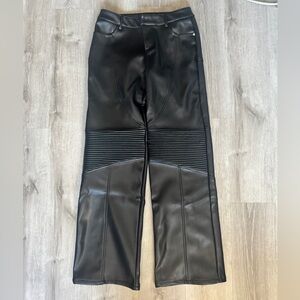 I.AM.GIA Black Faux Leather Pants